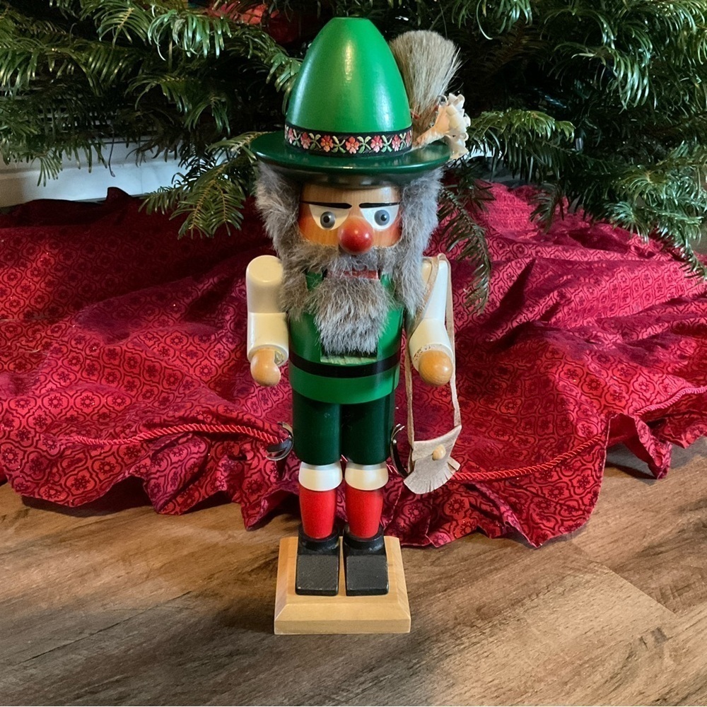 Christmas Nutcracker Steinbach Germany 15” Oktoberfest Bavarian Winter ***READ